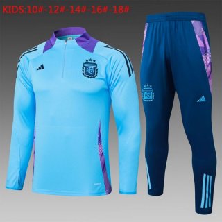 Niños Sudadera De Training Argentina 2024-2025 Azul 3 Niños Sudadera De Training Argentina 2024-2025 Azul 3