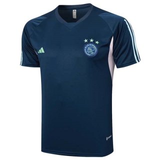 Camiseta Entrenamiento Ajax 2023-2024 Azul Camiseta Entrenamiento Ajax 2023-2024 Azul