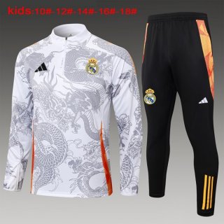 Niños Sudadera De Training Real Madrid 2024-2025 Gris 3 Niños Sudadera De Training Real Madrid 2024-2025 Gris 3