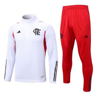 Sudadera De Training Flamengo 2023-2024 Blanco Sudadera De Training Flamengo 2023-2024 Blanco