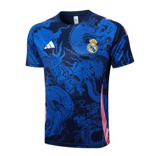 Camiseta Entrenamiento Real Madrid 2024-2025 Azul 2 Camiseta Entrenamiento Real Madrid 2024-2025 Azul 2