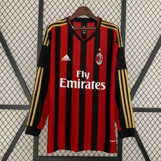 Tailandia Camiseta AC Milan 1ª Equipación ML Retro 2013 2014 Tailandia Camiseta AC Milan 1ª Equipación ML Retro 2013 2014