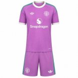 Camiseta Manchester United Portero Niño 2026-2027 Rosa