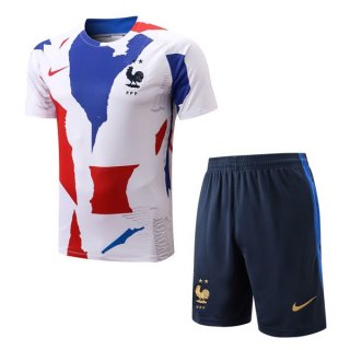 Camiseta Entrenamiento Francia Conjunto Completo 2022-2023 Azul Rojo Camiseta Entrenamiento Francia Conjunto Completo 2022-2023 Azul Rojo