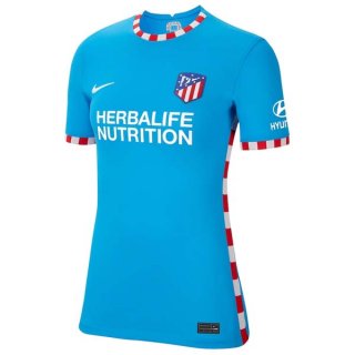 3ª Equipación Camiseta Atletico Madrid Mujer 2021-2022 3ª Equipación Camiseta Atletico Madrid Mujer 2021-2022