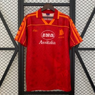 Camiseta Roma 1ª Equipación Retro 1995-1996 Camiseta Roma 1ª Equipación Retro 1995-1996