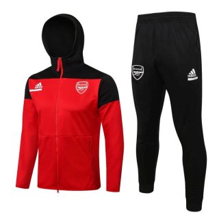 Chandal Con Capucha Arsenal 2022-2023 Rojo Chandal Con Capucha Arsenal 2022-2023 Rojo