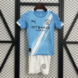 Camiseta Manchester City 1ª Equipación Niño 2025-2026