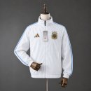 Chaqueta Argentina Full Zip 2026-2027 Blanco