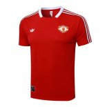 Camiseta Entrenamiento Manchester United 2025-2026 Rojo 3