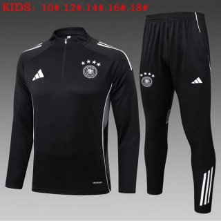 Ninos Sudadera De Training Alemania 2026-2027 Negro
