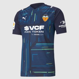 Replica Camiseta Valencia Portero 2021-2022 Azul Replica Camiseta Valencia Portero 2021-2022 Azul