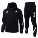 Chandal Con Capucha Real Madrid 2026-2027 Negro