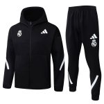 Chandal Con Capucha Real Madrid 2026-2027 Negro