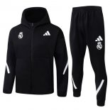 Chandal Con Capucha Real Madrid 2026-2027 Negro