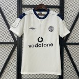 Tailandia Camiseta Manchester United 2ª Equipación Retro 2000 2001