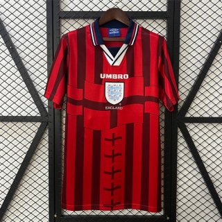 Tailandia Camiseta Inglaterra 2ª Equipación Retro 1998 Tailandia Camiseta Inglaterra 2ª Equipación Retro 1998