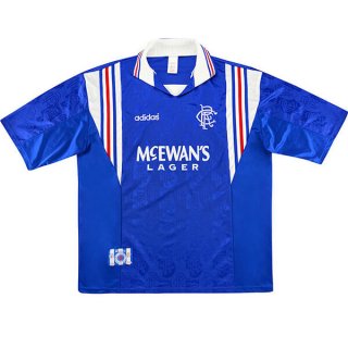 1ª Equipación Replica Camiseta Rangers Retro 1996 1997 Azul 1ª Equipación Replica Camiseta Rangers Retro 1996 1997 Azul