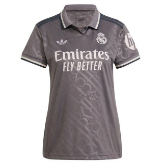 Camiseta Real Madrid 3ª Equipación Mujer 2024-2025 Camiseta Real Madrid 3ª Equipación Mujer 2024-2025