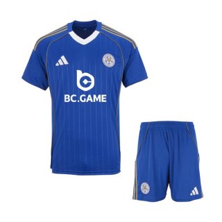 Camiseta Leicester City 1ª Equipación Niño 2025-2026