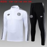 Ninos Sudadera De Training Alemania 2025-2026 Blanco 5