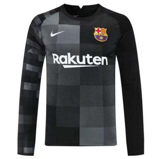 Replica Camiseta Barcelona Portero ML 2021-2022 Negro Replica Camiseta Barcelona Portero ML 2021-2022 Negro