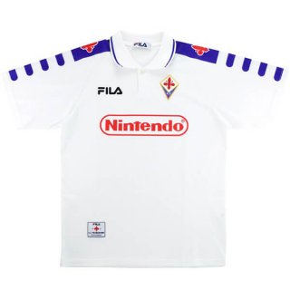 2ª Equipación Replica Camiseta Fiorentina FILA Retro 1998 1999 Blanco 2ª Equipación Replica Camiseta Fiorentina FILA Retro 1998 1999 Blanco
