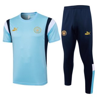 Camiseta Manchester City Conjunto Completo 2024-2025 Azul Camiseta Manchester City Conjunto Completo 2024-2025 Azul