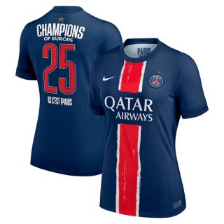 Camiseta PSG Mujer Special Edition 1ª Equipación Champions of Europe 2025 Camiseta PSG Mujer Special Edition 1ª Equipación Champions of Europe 2025