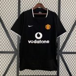 Tailandia Camiseta Manchester United 2ª Equipación Retro 2003 2004