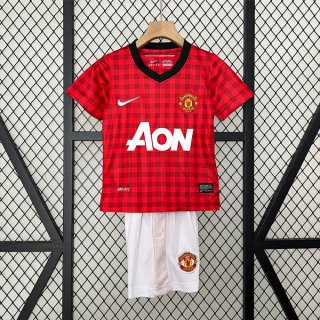 Camiseta Manchester United 1ª Equipación Niño Retro 2012 2013 Camiseta Manchester United 1ª Equipación Niño Retro 2012 2013