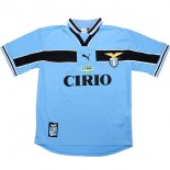 1ª Equipación Replica Camiseta Lazio Retro 1998 2000 Azul Claro