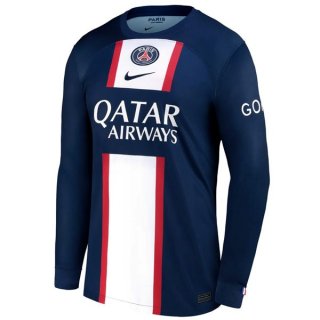 Tailandia Camiseta Paris Saint Germain 1ª Equipación ML 2022-2023 Azul Tailandia Camiseta Paris Saint Germain 1ª Equipación ML 2022-2023 Azul