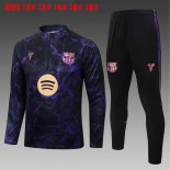 Ninos Sudadera De Training Barcelona 2026-2027 Purpura 4