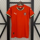 Camiseta Portugal 1ª Mujer 2025