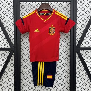 Camiseta España 1ª Equipación Niño Retro 2012 Camiseta España 1ª Equipación Niño Retro 2012