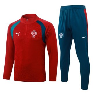 Sudadera De Training Portugal 2026-2027 Rojo 3