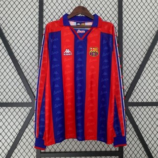 Tailandia Camiseta Barcelona 1ª Equipación ML Retro 1996 1997 Tailandia Camiseta Barcelona 1ª Equipación ML Retro 1996 1997