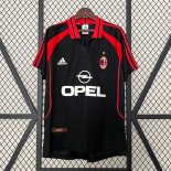 Tailandia Camiseta AC Milan 3ª Equipación Retro 2000 2001