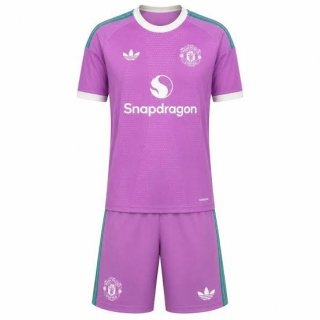Camiseta Manchester United Portero Niño 2026-2027 Rosa