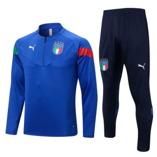 Sudadera De Training Italia 2022-2023 Azul Sudadera De Training Italia 2022-2023 Azul