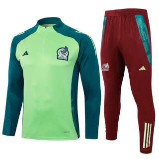 Sudadera De Training México 2024-2025 Verde 3 Sudadera De Training México 2024-2025 Verde 3