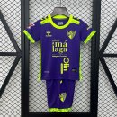 Camiseta Málaga 2ª Equipación Niño 2024-2025