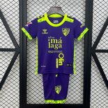 Camiseta Málaga 2ª Equipación Niño 2024-2025