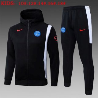 Ninos Chandal Con Capucha PSG 2026-2027 Negro