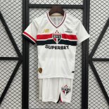 Camiseta Sao Paulo 1ª Equipación Niño 2025-2026