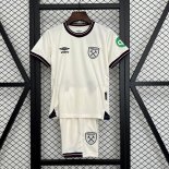 Camiseta West Ham 2ª Equipación Niño 2025-2026