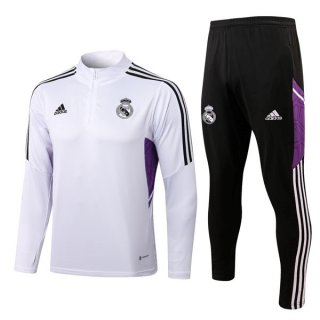 Sudadera De Training Real Madrid 2023 Blanco Sudadera De Training Real Madrid 2023 Blanco