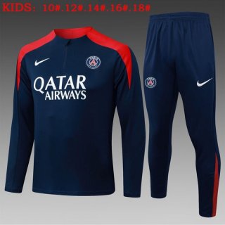 Ninos Sudadera De Training PSG 2025-2026 Azul 5 Ninos Sudadera De Training PSG 2025-2026 Azul 5
