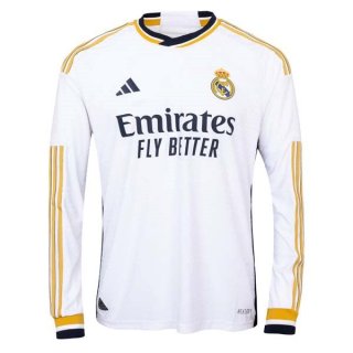 Tailandia Camiseta Real Madrid 1ª Equipación ML 2023-2024 Tailandia Camiseta Real Madrid 1ª Equipación ML 2023-2024